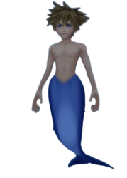 sora merman Meme Template