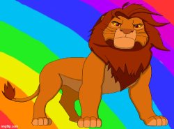 simba icon Meme Template