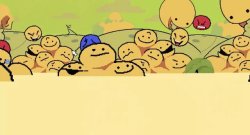Faceland Meme Template