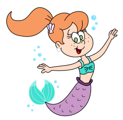 AT - Mermaid Cheryl Meme Template