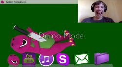 Ethanb0206 Murders Barney Meme Template