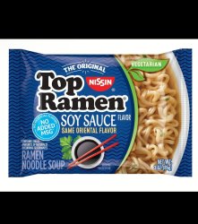 Top Ramen Soy Sauce flavor Meme Template