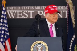 Trump at West Point Meme Template