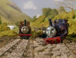 A REALLY bad day for Sir Handel v4 Meme Template