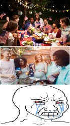happy 4th Meme Template