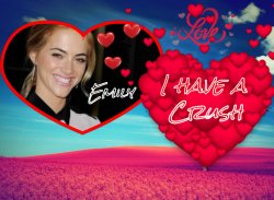 Emily Wickersham I have a Crush Meme Template