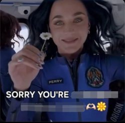 space katy perry sorry Meme Template
