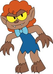 Winnie Werewolf in OK K.O. Let's Be Heroes Style Meme Template
