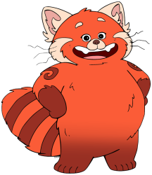 Giant Red Panda Meilin Lee Meme Template