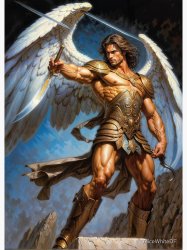 St Michael Meme Template