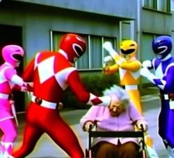 power rangers punch Meme Template