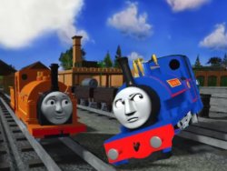 A REALLY bad day for Sir Handel v3 Meme Template