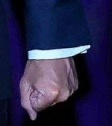 Macron fist Meme Template