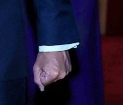 Macron fist Meme Template