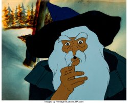 Ralph Bakshi's Gandalf Meme Template