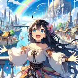 Anime isekai of happiness Meme Template