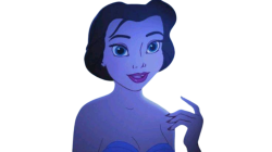 belle mermaid Meme Template