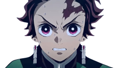 angry tanjiro Meme Template