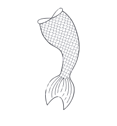 mermaid tail Meme Template