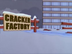 Simpsons Cracker Factory Snow Meme Template