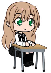 Yomikawa Sitting in Class 02 Meme Template