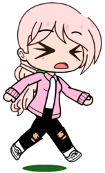 Ms. Mogawa Running, Screaming Meme Template