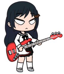 Shijima Tsukishima (Guitar) Angry Meme Template