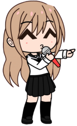 Yomikawa (Vocal) Pointing Finger Meme Template