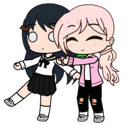 Shijima and Ms. Mogawa Loving Scene 01 Meme Template