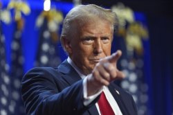 Trump pointing Meme Template