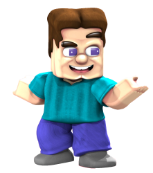 Grotesque Steve Meme Template