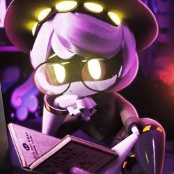 Murder Drones V with glasses Meme Template