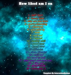 HOW LIKE AM I ON... (Template by InteractionSystem) Meme Template