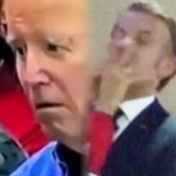 Biden and Macron Meme Template
