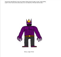 King Minos Meme Template