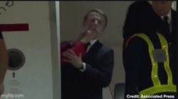 Macron slap Meme Template