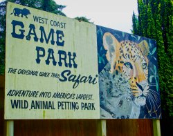 west coast game farm safari oregon Meme Template