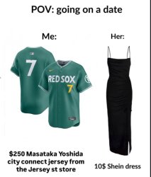 POV: Going on a Date Meme Template