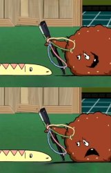 Meatwad hold still Meme Template