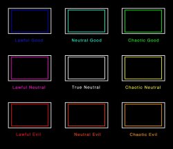 3x3 Grid Neutral/Good/Evil Meme Template