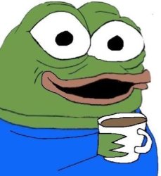 pepe coffee Meme Template