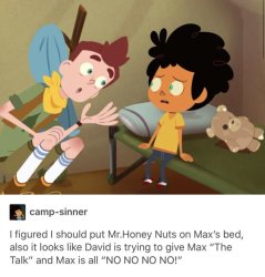 Camp camp Meme Template