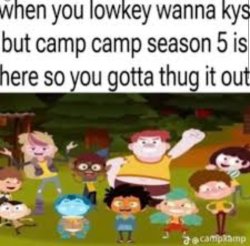 Camp camp Meme Template