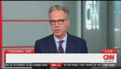Jake Tapper Blank Chyron Meme Template