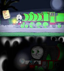 Something Haunted Henry Meme Template