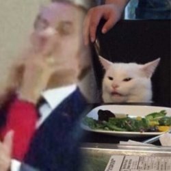 Emmanuel Macron and Smudge Meme Template