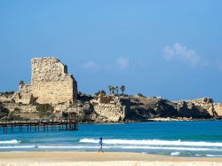 Atlit Beach, Israel Meme Template