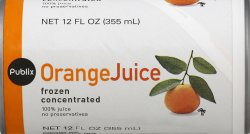 Orange juice container Meme Template