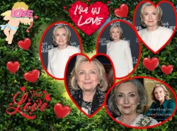 Hillary Heart Throb I'm so in Love Meme Template