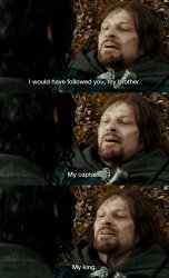 Boromir death Meme Template
